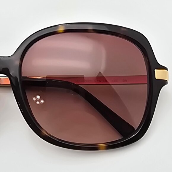 Michael Kors MK2024 Adrianna II Tortoise Frame Brown Gradient Lens Sunglasses - Picture 11 of 12